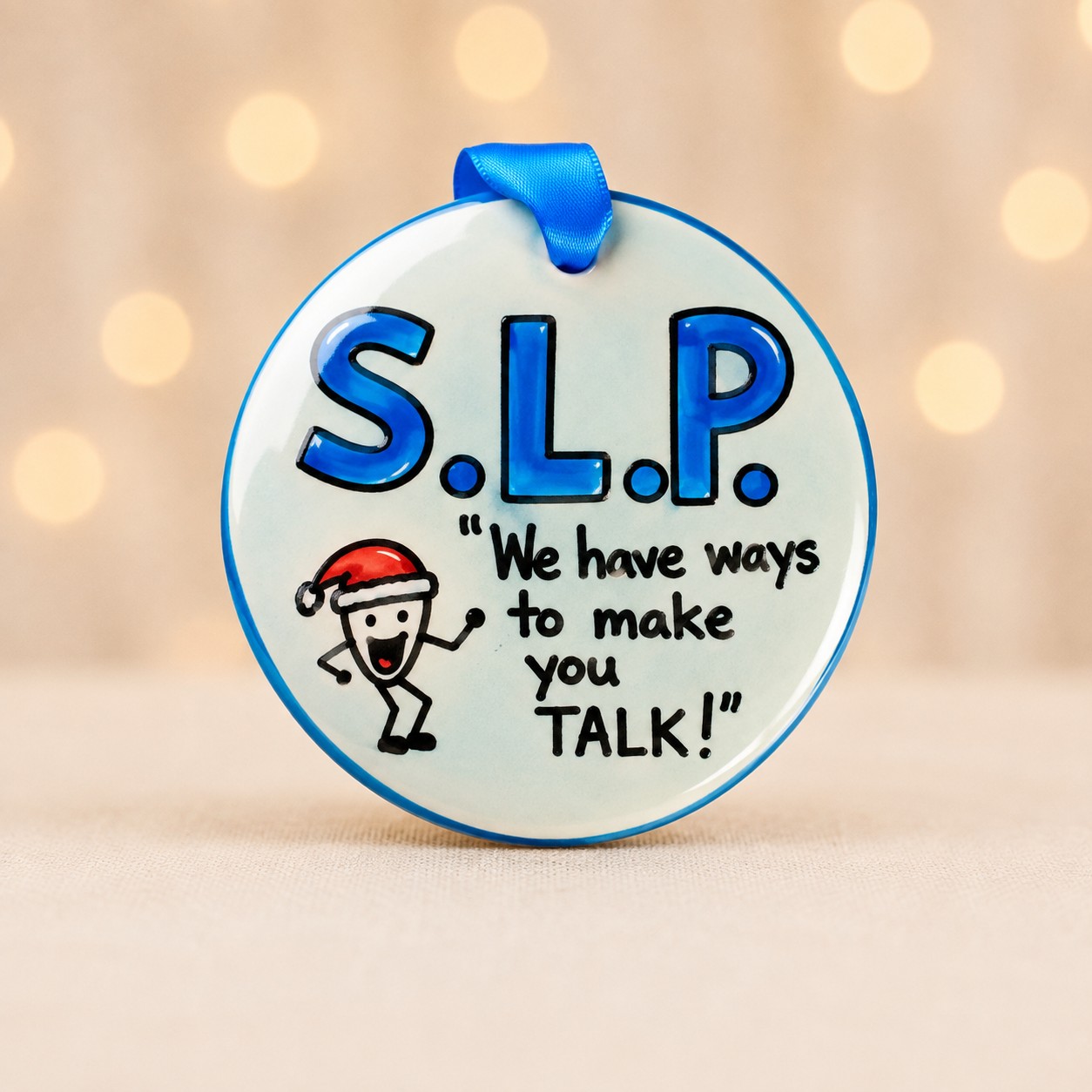 Speech Therapist Ornament